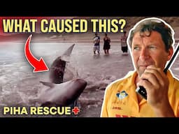 Injured Beached Whale! Wildlife Rescue Mission | Piha Rescue - S10 E10 (FULL EPISODE)