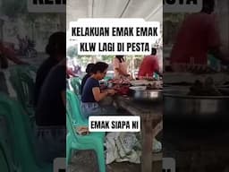 EMAK SIAPA NI 🤣 #emakemak #kelakuan #pesta #ibuibu #ibu #lucu #ngakak #hiburan #short