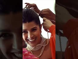 💕 GET SAREE READY WITH #nimratkaur #grwm #makeup #actress #bollywood #shorts