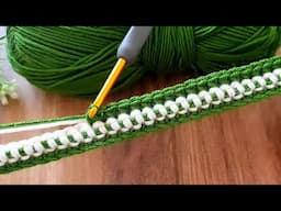 Super easy Crochet Pattern for beginners!  ️👍 Crochet Sewing for Baby Blanket, Bag and Scarf