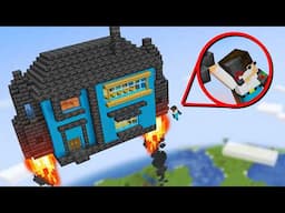 I Built a Bionic House in Minecraft