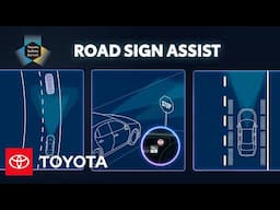 How to: Adjust Road Sign Assist Settings | Toyota Safety Sense 3.0 | Toyota