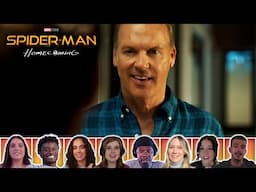 Reactors Reacting to PETER Meets LIZ'S FATHER | Spider-Man: Homecoming (2017)