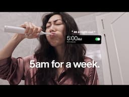VLOG: I tried waking up at 5am everyday for a week *as a night owl* 🌙🦉