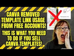 Template Links Are now a Canva Pro Feature! Did Canva Remove Template Links for Free Canva Accounts?