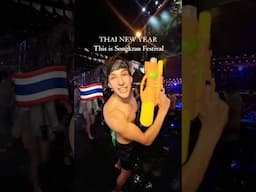 Songkran takes Bangkok!! 🇹🇭 Happy Thai new year 🥳✨ #songkran2025 #songkran #bangkok