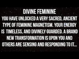 Your Divine Feminine Energy Leaves an Unforgettable Imprint...✨ Reading