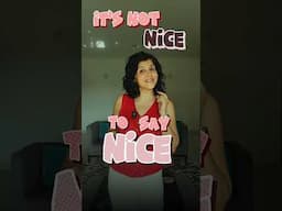 Stop Saying "NICE" in English | Use These Alternatives | #Shorts #English #LearnEnglish #ashortaday
