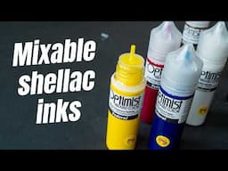 Optimist Mixable Color from Federal: These are shellac inks!