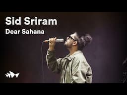 Sid Sriram performs "Dear Sahana" | Live at Sydney Opera House