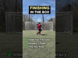 1-Touch Finishing Soccer Drill: Master Accuracy in the Box