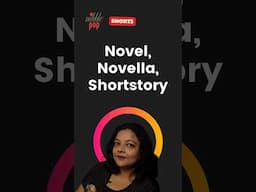Novel vs. Novella vs. Short Story: Key Differences Explained in 3 Minutes 🎭 #monamimukherjee