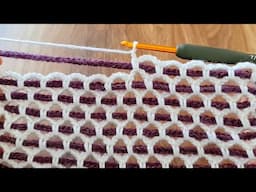 Super easy Crochet Pattern for beginners!  ️👍 Crochet Sewing For Baby Blanket, Bag vest cardigan