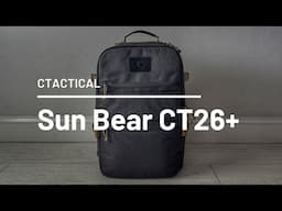 CTactical x The Perfect Bag: CT26+ Sun Bear Backpack Review (I hope they bring this back!)
