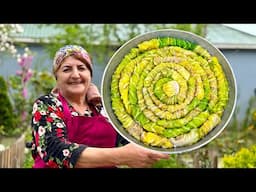 Lamb Meat Cabbage Rolls Recipe! Traditional Azerbaijani Delicacy from Grandma