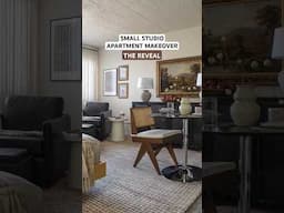 Small Studio Apartment Makeover  #diy #apartment  #roommakeover  #apartments #housetour