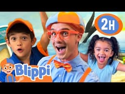 Blippi Plays Curious Games with Friends | BEST OF BLIPPI TOYS | Educational Videos for Kids