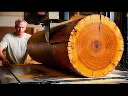 Huge Woodworking Project Designs - Amazing Crafting Round Table from Wood with Meticulous Patterns