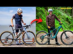 Road Cyclist Tries E-MTB