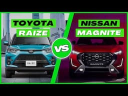Nissan Magnite vs Toyota Raize 🚗 ¿Cuál es el mejor SUV urbano en 2025?