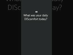 What was your daily dose of DIScomfort today? #fitness #motivation #metabolism #healthylifestyle