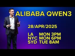 28/Apr/2025 - Alibaba Qwen3 235B trained on 36T tokens - LifeArchitect.ai LIVESTREAM