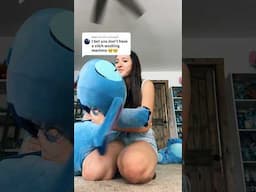 Stitch washing machine #youtubeshorts #stitch