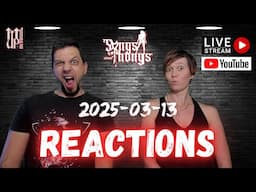 Thursday LIVE music Reactions with Harry and Sharlene! Songs and Thongs