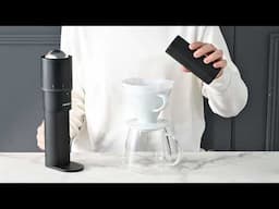 Electric Coffee Grinder SHIZUKA　A smart-style grinder focused on low speed and quiet operation.