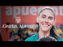 ¡GRACIAS POR TODO MARINA! 👏🏾💙