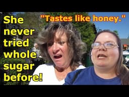 People Eating Whole Sugar (vs REFINED WHITE) for the First Time Ever!