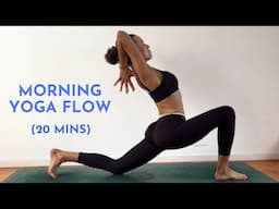 20 Min Morning Yoga Flow | Full Body Yoga For All Levels