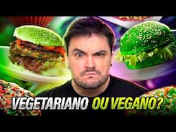 A COMIDA É VEGANA OU VEGETARIANA? DESAFIO