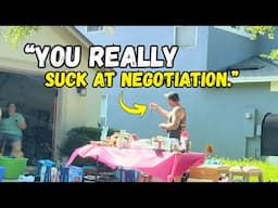 She Told Me I Suck At Negotiation at this Yard Sale…