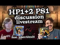 Harry Potter 1 & 2 PlayStation 1 video games discussion with JokerAlex21