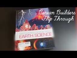 Berean Builders Earth Science Flip Thru // 8th and 9th Grade