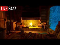 Snow Sounds and Winter Storm Ambience – Blizzard and Howling Wind Sounds for Sleeping