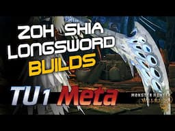 Zoh Shia LONG SWORD 太刀: Top BEST META Build - Monster Hunter Wilds Title Update 1 (MHWs) モンハンワイルズ