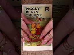 ASMR Ladybird Book Covers #3 🎧 #asmr #ladybird #tracing #relaxing #asmrtriggers #tapping