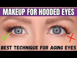 HOODED, DROOPY EYES? Never Struggle With Eye Makeup Again!