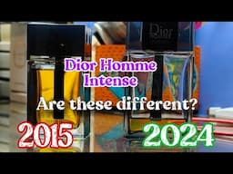 DIOR HOMME INTENSE OLD VS NEW BATCHES DISCUSSION 😁