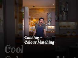 Colour matched cooking 😎 #cookingtips #ranveerbrar
