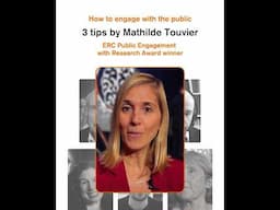 3 #scicomm tips to fight misinformation from Mathilde Touvier