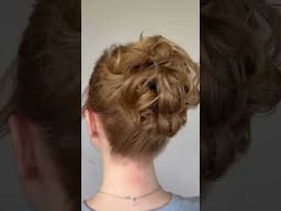 Bridal Trial High Bun #updo #weddinghairstyles   #hairtok #highbun #hairupdo #hairbun #messyhair