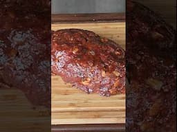 Easy Smoked BBQ Meatloaf Recipe | Simple delicious smoked BBQ meatloaf
