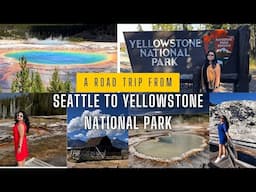 A road trip from Seattle to Yellowstone National Park #washingtonstate #seattle #yellowstone