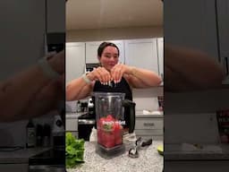 Watermelon Refresher 🍉🍋‍🟩 #healthyrecipes