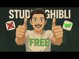 1 Click = Unlimited Studio Ghibli Images! (FREE AI Tool) 🤯🔥