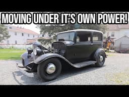 Moving The 32 Ford Tudor For The First Time In 40 Years!!