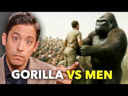 100 Men vs 1 Gorilla